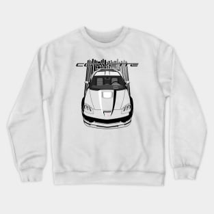 Corvette C6 ZR1 - Dark Transparent/Multi Color Crewneck Sweatshirt